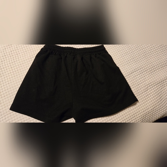 PINK Victoria's Secret Black Athletic Shorts with Elastic Waistband - Picture 3 of 3